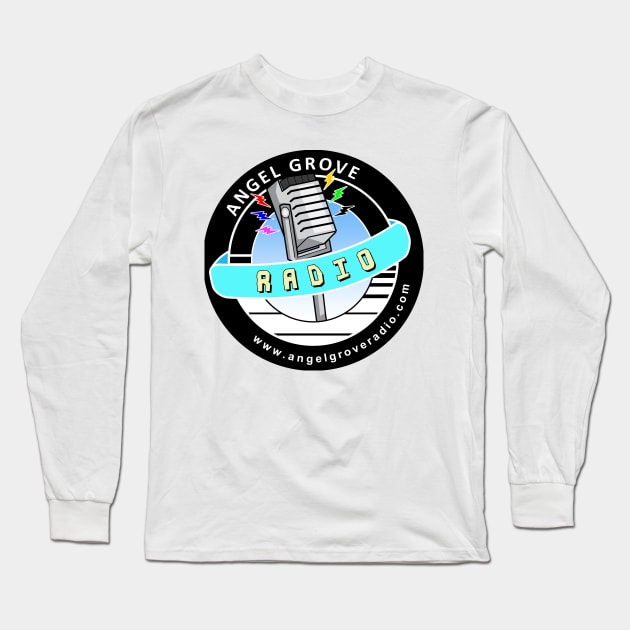 Angel Grove Radio Logo Long Sleeve T-Shirt by angelgroveradio